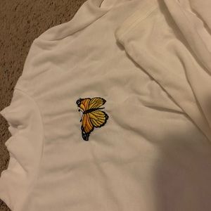 Butterfly turtleneck